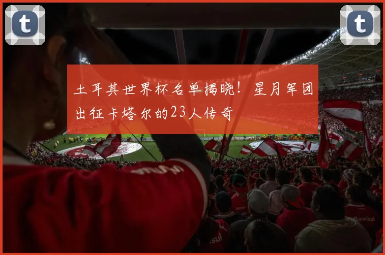 土耳其世界杯名单揭晓！星月军团出征卡塔尔的23人传奇